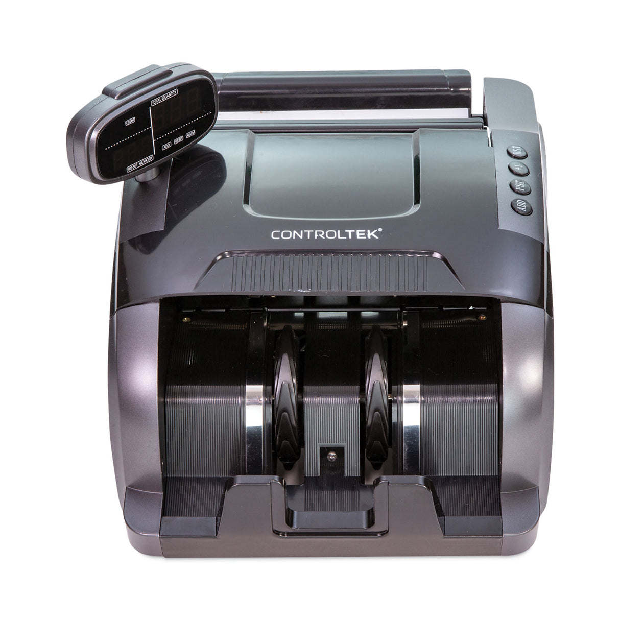 CONTROLTEK Bill Counter, 1,080 Bills/min, 11 x 10 x 6.8, Gray (525520)