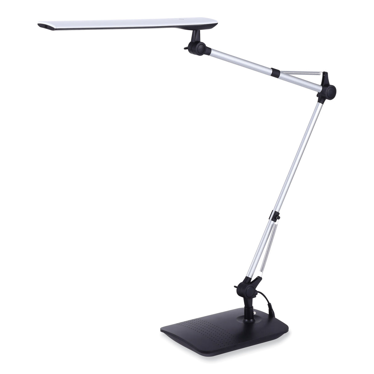 Bostitch Dual Swing Arm Dimmable Desk Lamp, 19.69" High, Black (VLED1509)