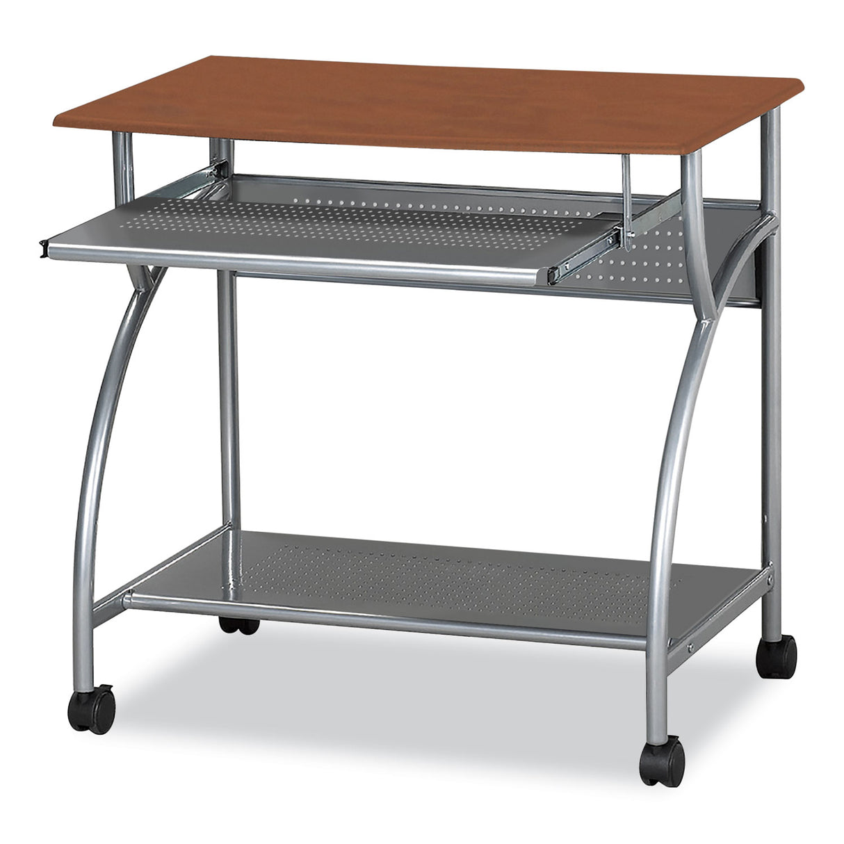 Safco Eastwinds Series Argo PC Workstation, 31.5" x 19.75" x 30.25", Medium Cherry (947MEC)