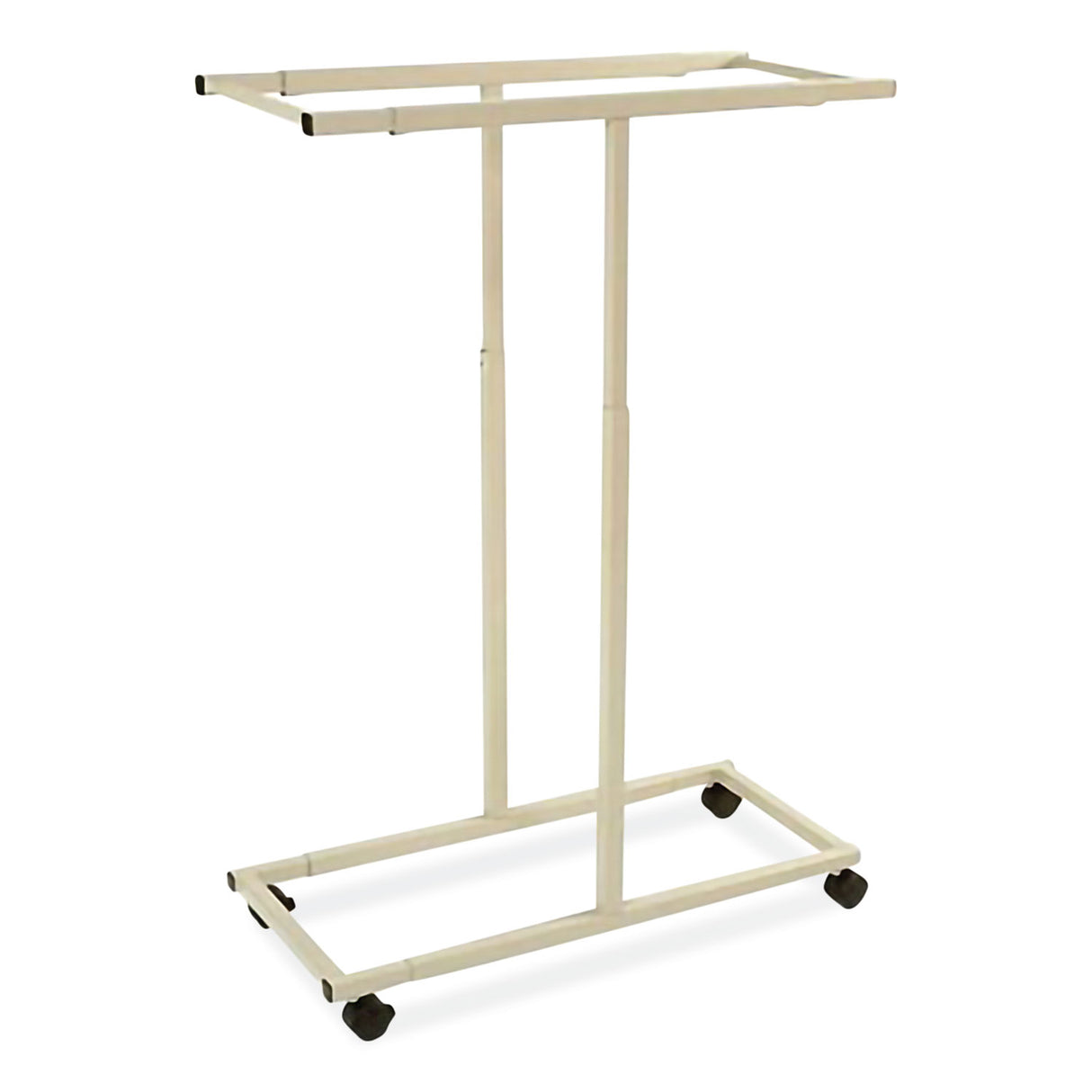 Safco Mobile Vertical File, 12 Hanging Clamps, 39.25w x 16d x 52h, Tan (5059)