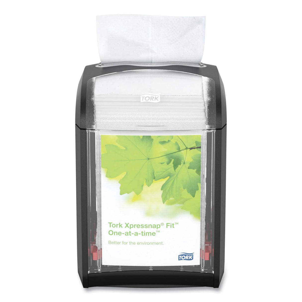 TorkÂ® Xpressnap Fit Tabletop Napkin Dispenser, Black (7232000)