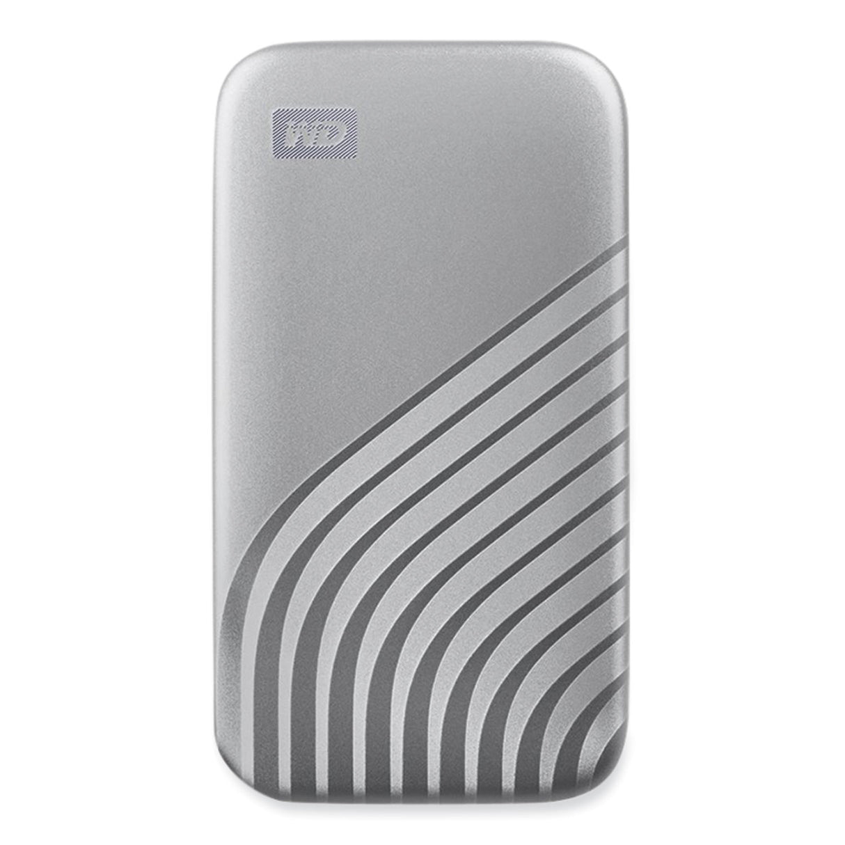 WD MY PASSPORT External Solid State Drive, 1 TB, USB 3.2, Silver (AGF0010BSL)