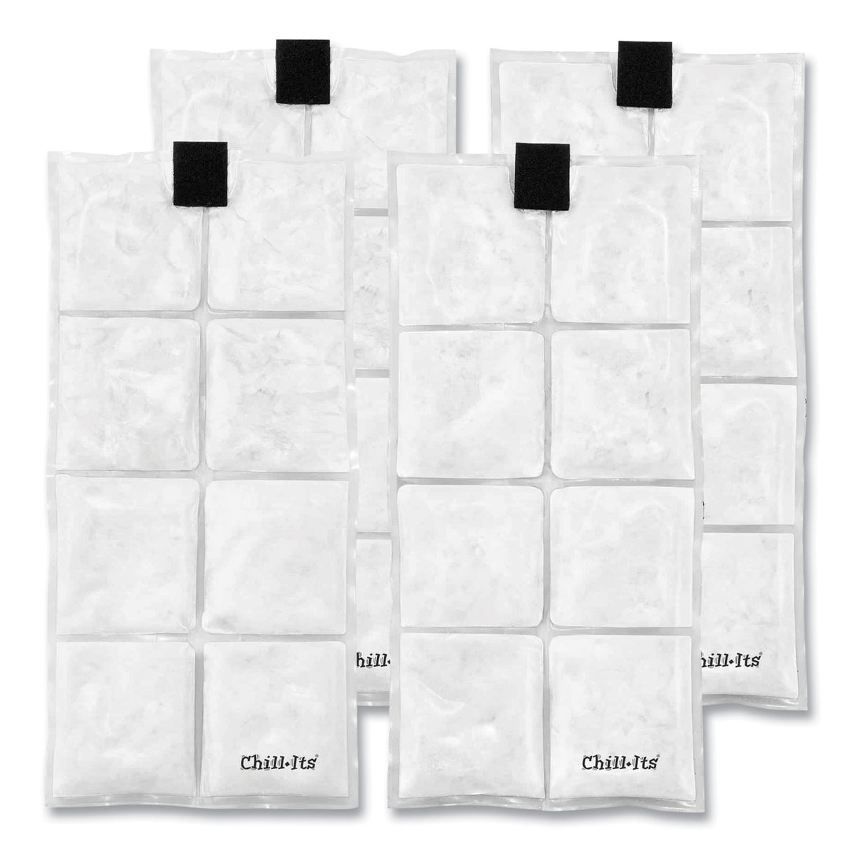 ergodyne Chill-Its 6250 Lightweight Phase Change Cooling Packs, 6 x 13, 4/Carton (12120)