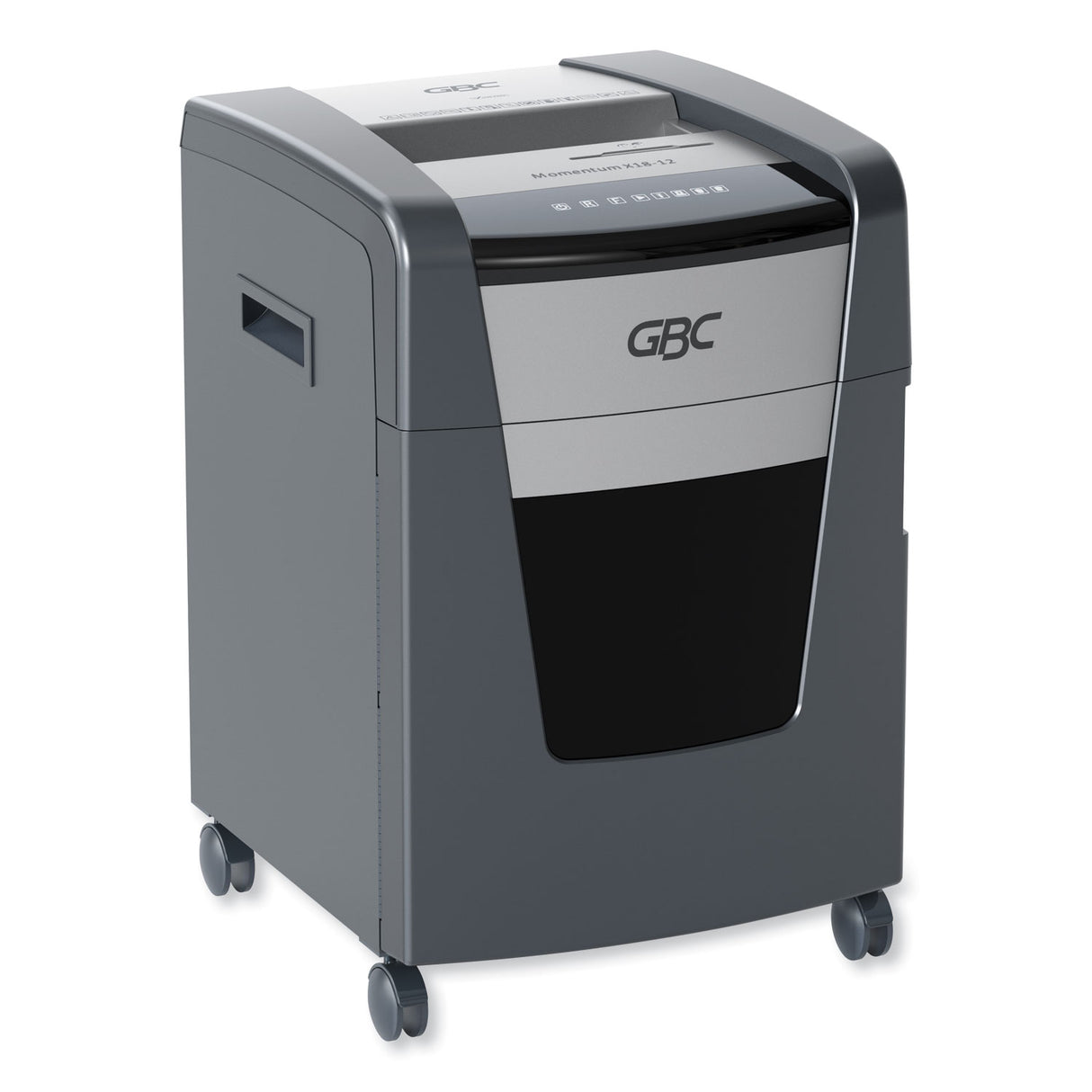 GBC Momentum X18-12 Micro-Cut P-4 Anti-Jam Shredder, 18 Manual Sheet Capacity (WSM177002)