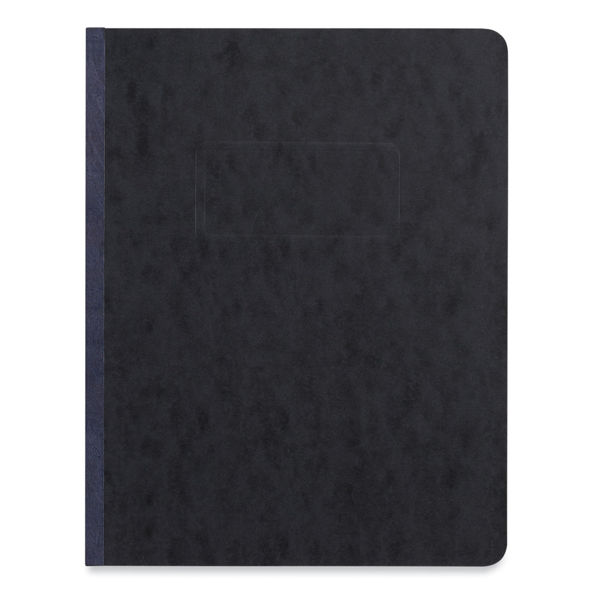Universal Pressboard Report Cover, Two-Piece Prong Fastener, 3" Capacity, 8.5 x 11, Black/Black (UNV80571)