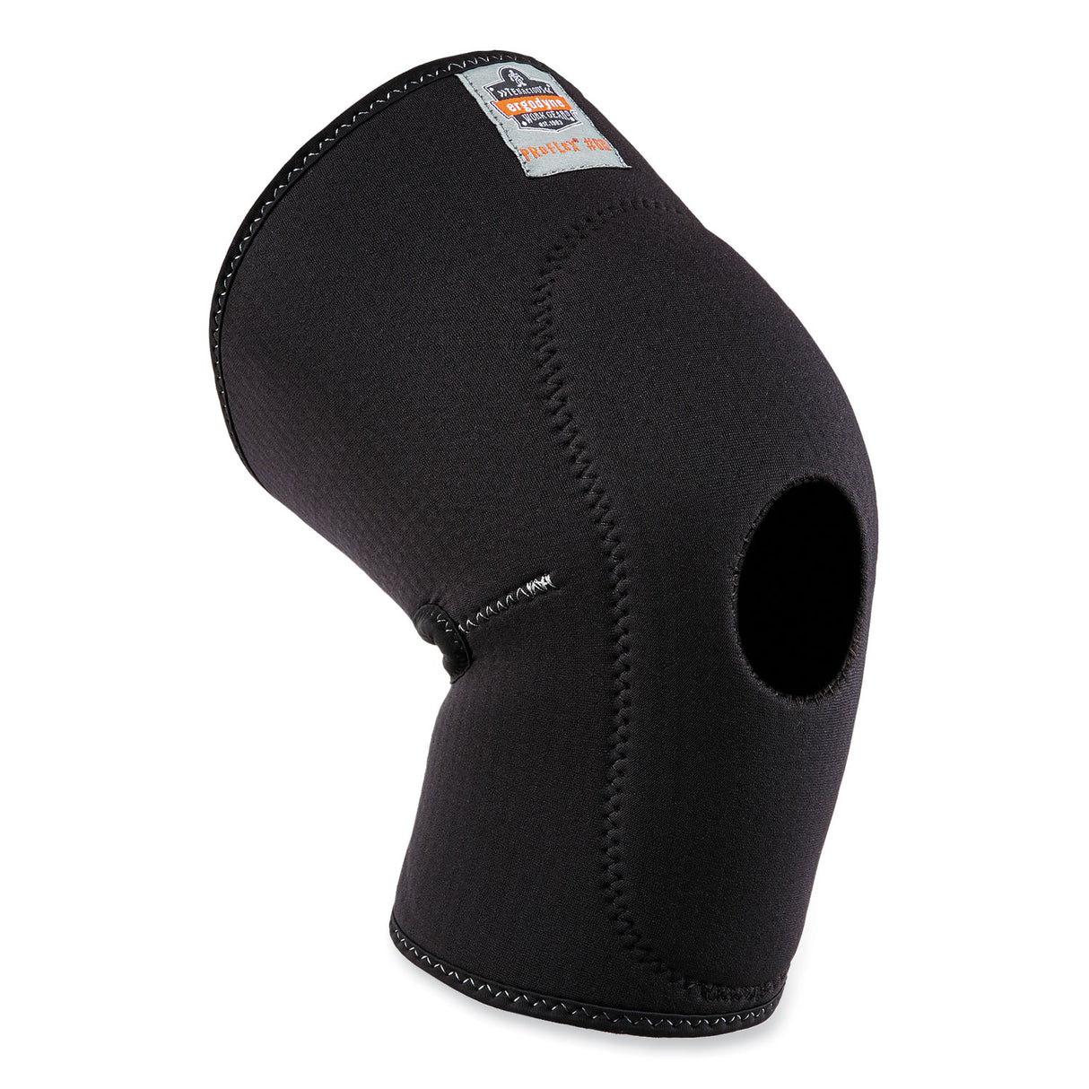 ergodyne ProFlex 615 Open Patella Anterior Pad Knee Sleeve, Small, Black (16532)