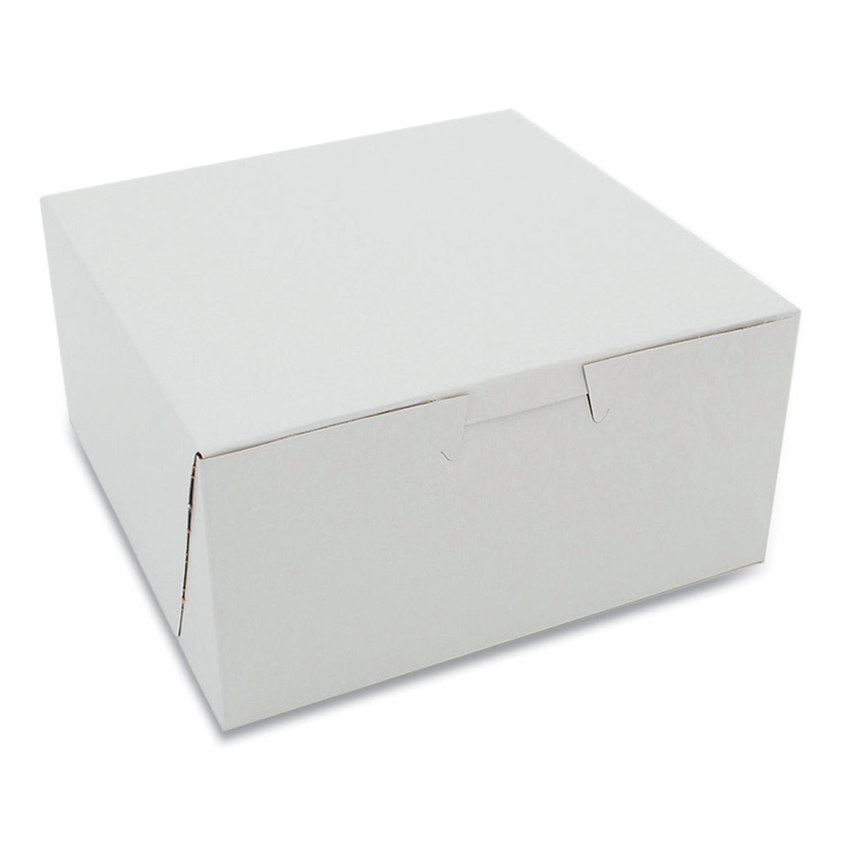 SCT White One-Piece Non-Window Bakery Boxes, Standard, 3 x 6 x 6, White, Paper, 250/Carton (1505)