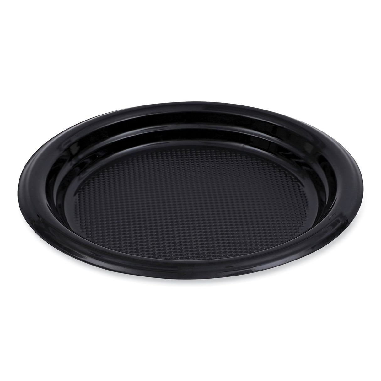 BoardwalkÂ® Hi-Impact Plastic Dinnerware Plate 6" Dia, 1000 Plates (BWKPLTHIPS6BL)