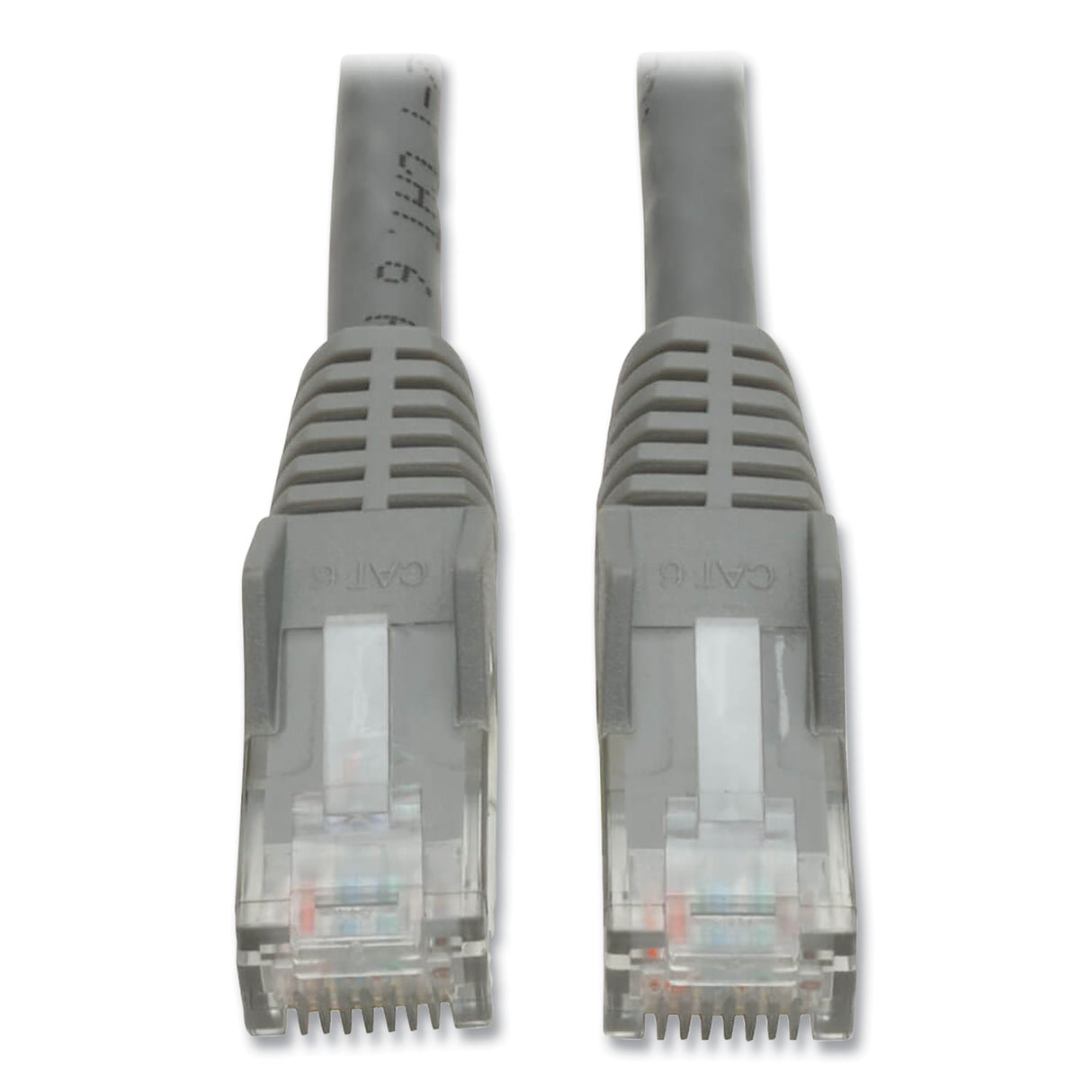Tripp Lite CAT6 Gigabit Snagless Molded Patch Cable, 50 ft, Gray (N201050GY)