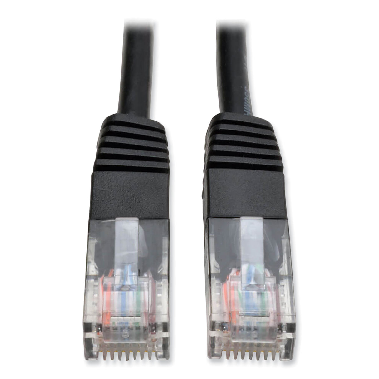Tripp Lite CAT5e 350 MHz Molded Patch Cable, 10 ft, Black (N002010BK)