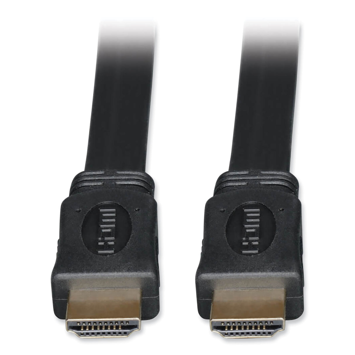 Tripp Lite High Speed HDMI Flat Cable, Ultra HD 4K, Digital Video with Audio (M/M), 3 ft, Black (P568003FL)