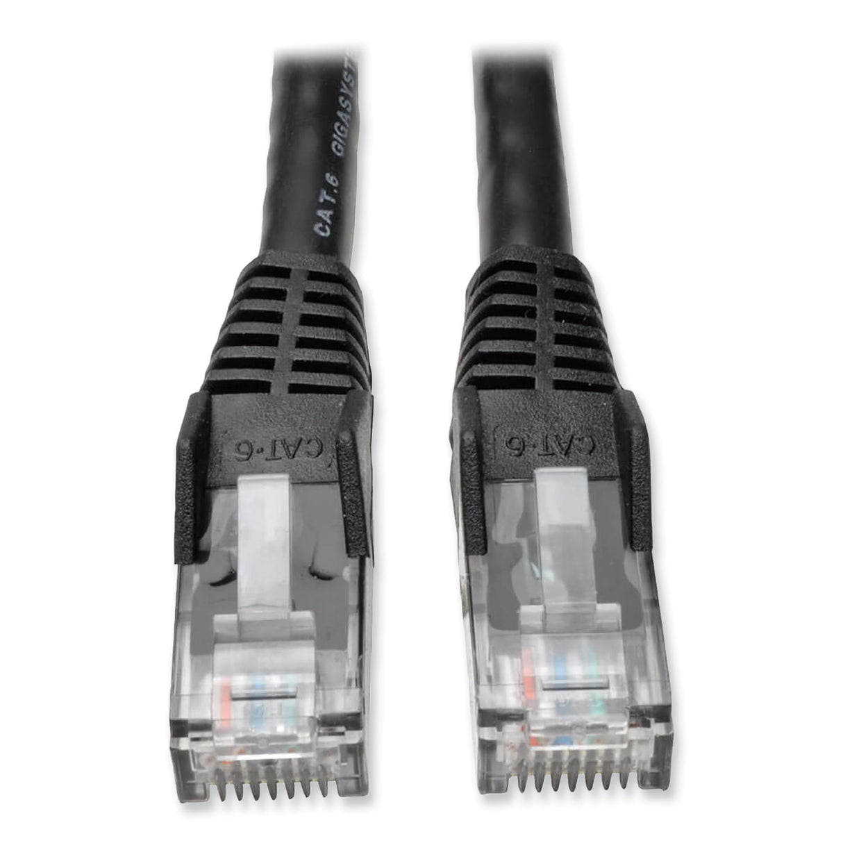 Tripp Lite CAT6 Gigabit Snagless Molded Patch Cable, 14 ft, Black (N201014BK)
