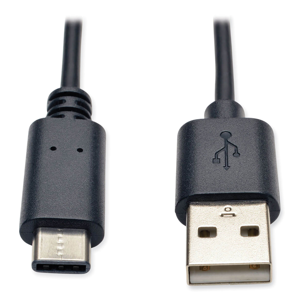 Tripp Lite USB 2.0 Cable, USB Type-A to USB Type-C (USB-C) (M/M), 6 ft, Black (U038006)