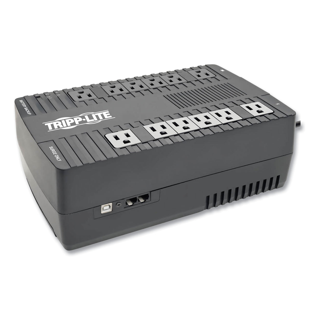 Tripp Lite AVR Series Ultra-Compact Line-Interactive UPS, 12 Outlets, 900 VA, 420 J (AVR900U)
