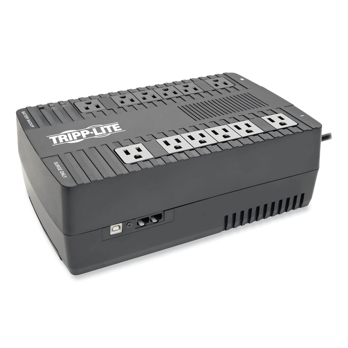 Tripp Lite AVR Series Ultra-Compact Line-Interactive UPS, 12 Outlets, 750 VA, 420 J (AVR750U)