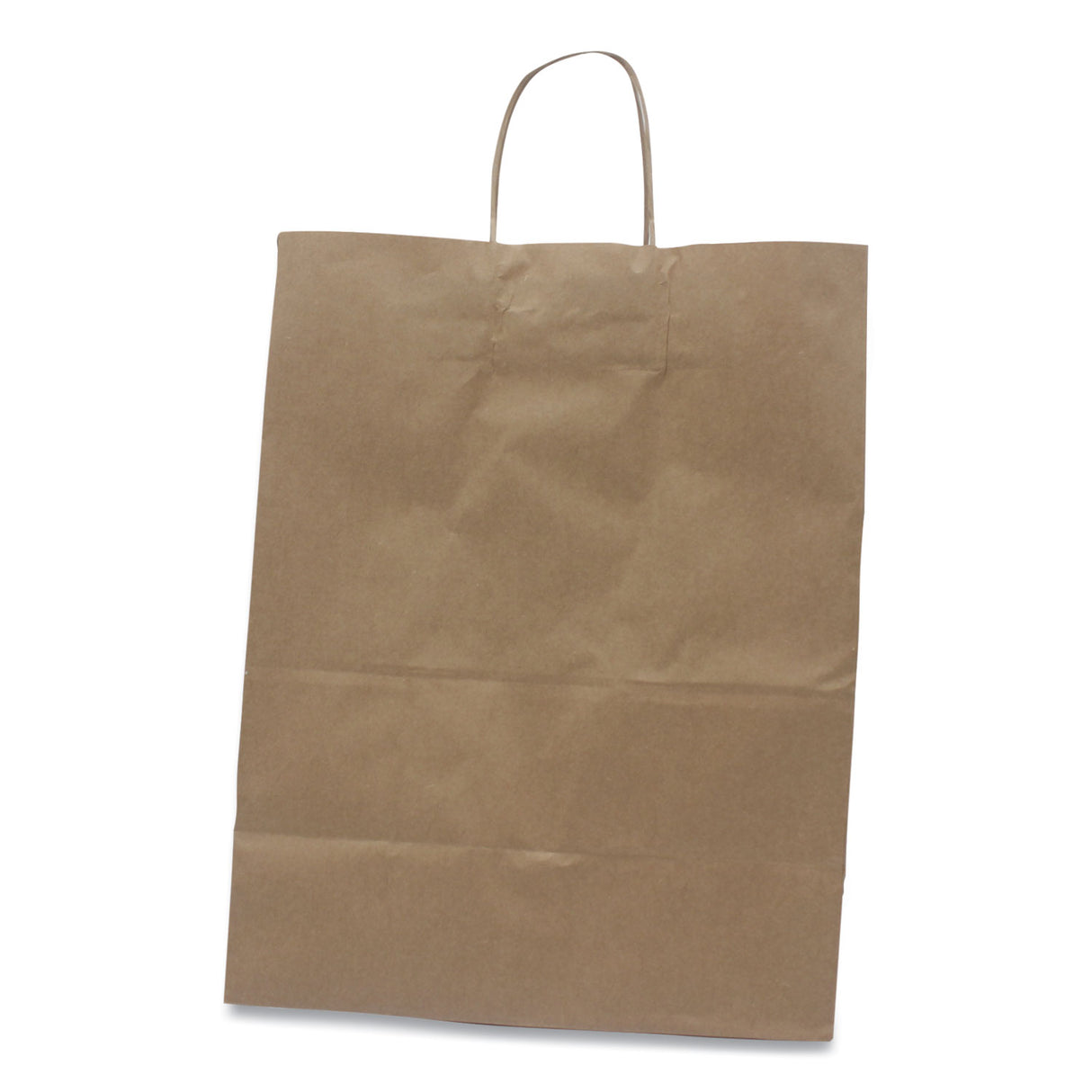 Kari-Out Kraft Paper Bags, Natural Kraft Flat Handles, 13" x 7" x 17", Natural, 250/Carton (1200130)