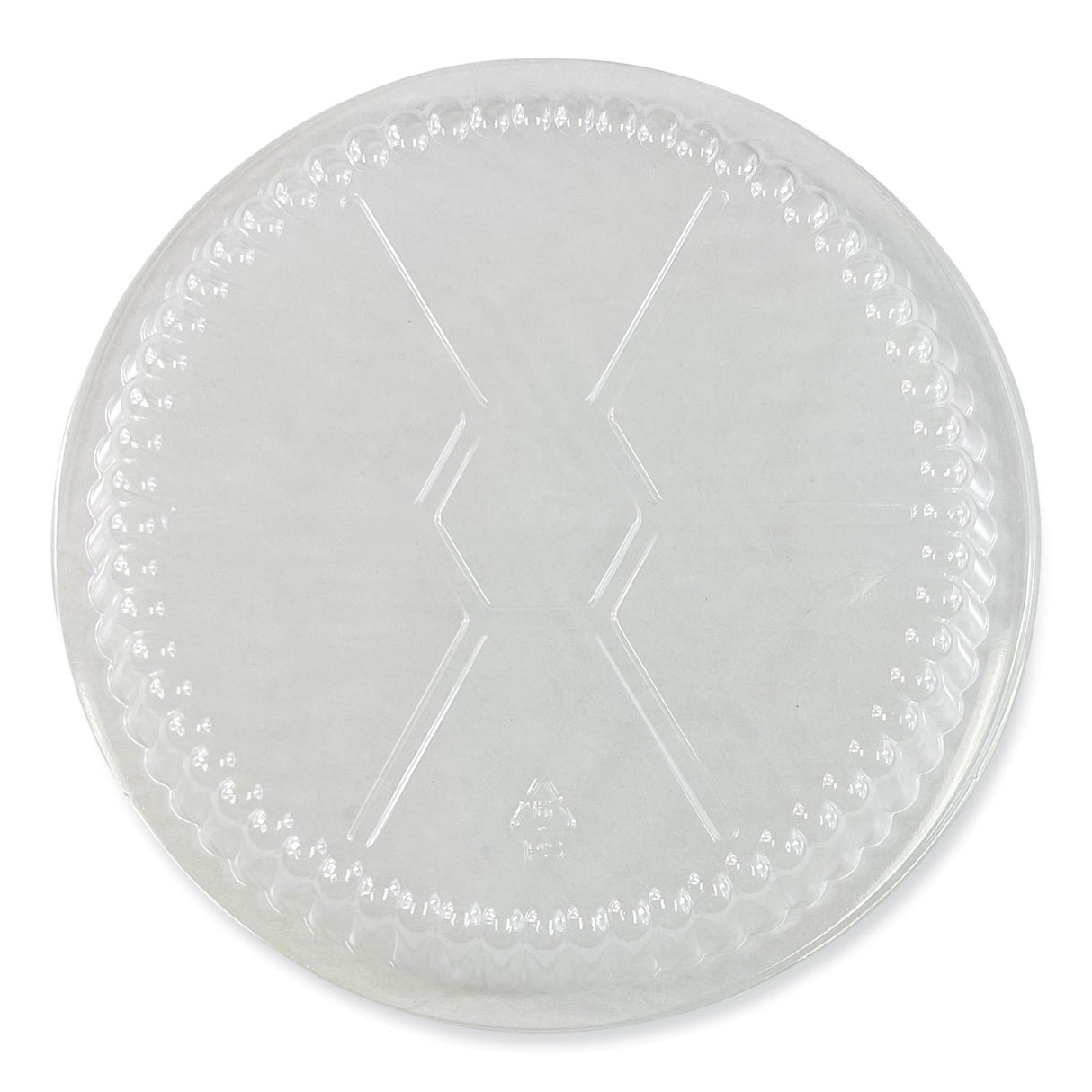 BoardwalkÂ® Round Aluminum To-Go Container Lids, Dome Lid, 7", Clear, Plastic, 500/Carton (BWKROUND7CLID)
