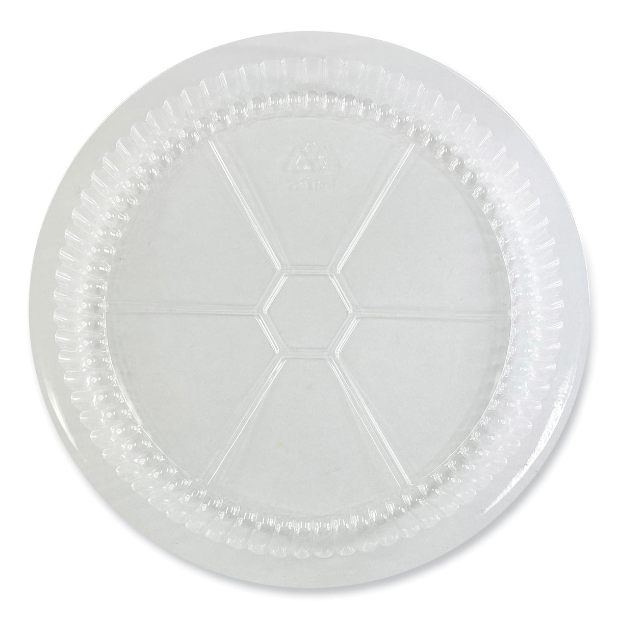 BoardwalkÂ® Round Aluminum To-Go Container Lids, Dome Lid, 9", Clear, Plastic, 500/Carton (BWKROUND9CLID)