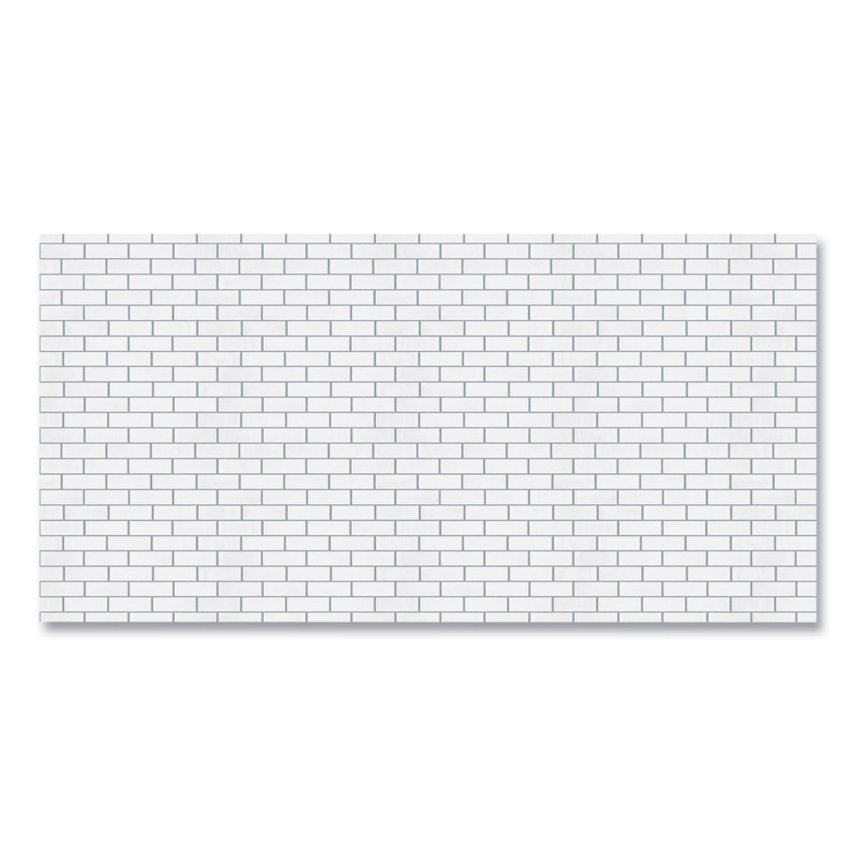 Pacon Fadeless Paper Roll, 50 lb Bond Weight, 48 x 50 ft, White Subway Tile (57505)