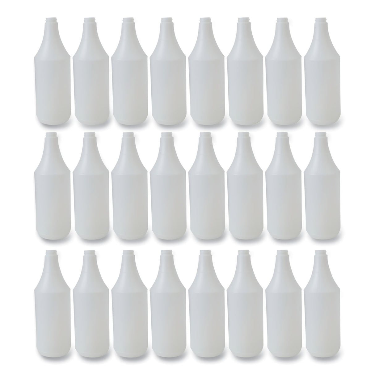 BoardwalkÂ® Embossed 32 oz. Spray Bottles, Clear, 24 Bottles (BWK00032)