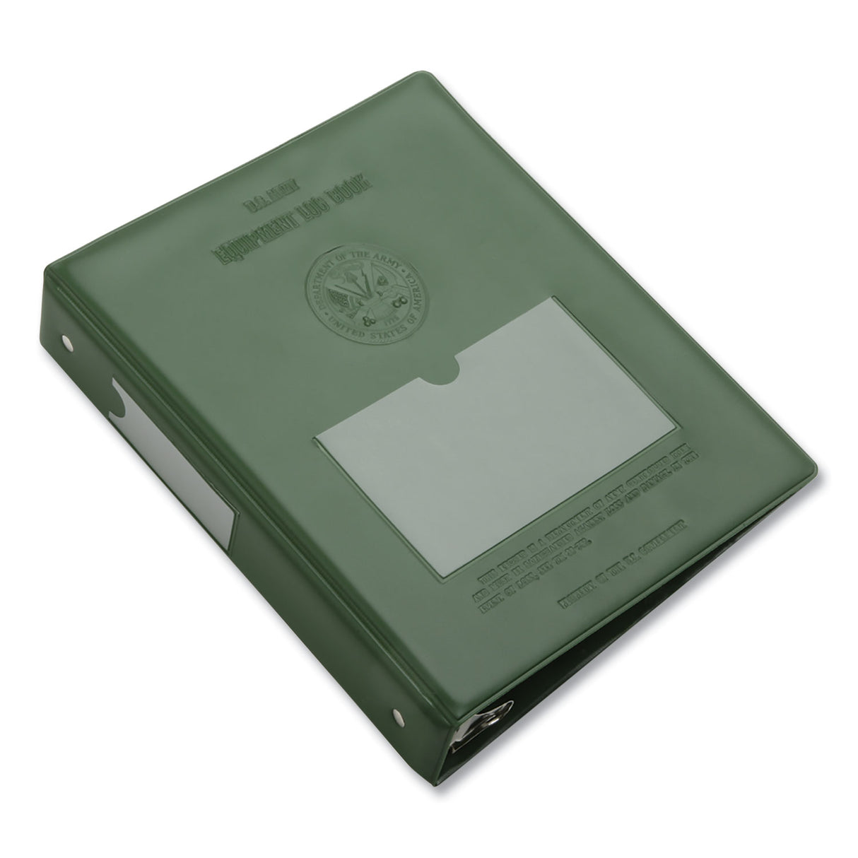 Notebook,u.s. Army Log
