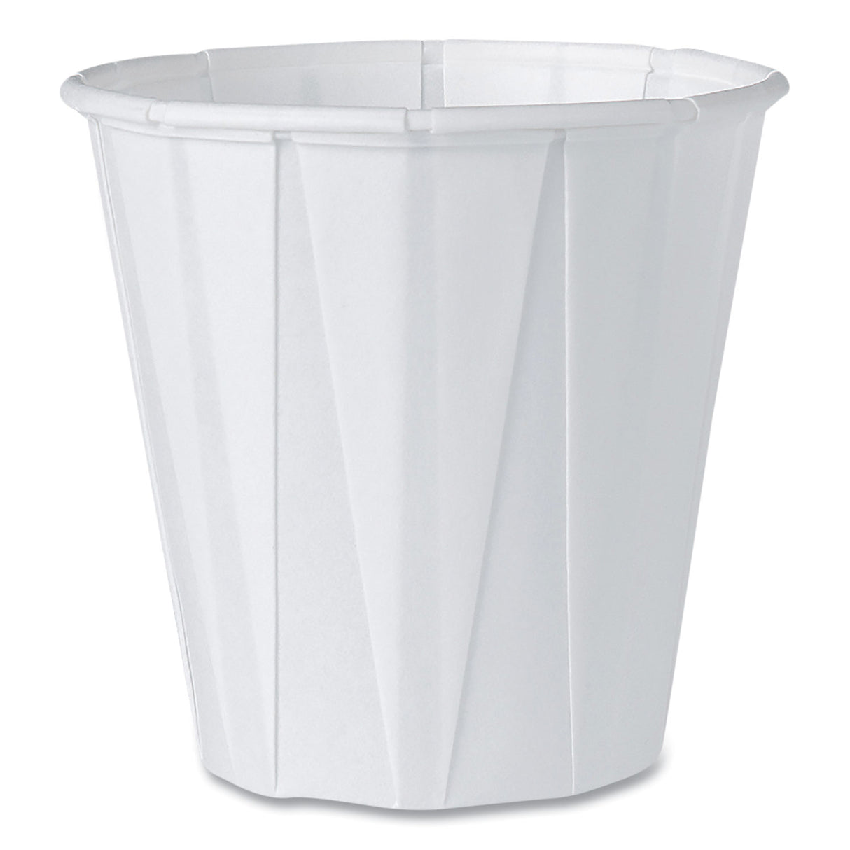 SOLO Paper Portion Cups, ProPlanet Seal, 3.5 oz, White, 100/Bag, 50 Bags/Carton (450)