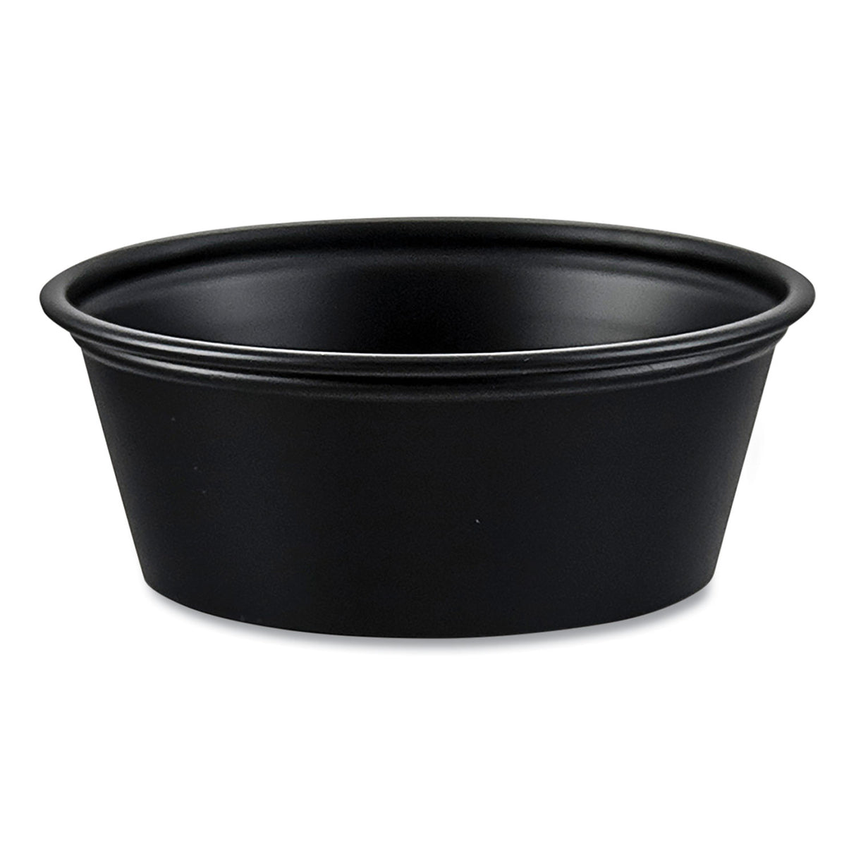 Portion Containers, 1.5 Oz, Black, 250/bag, 10 Bags/carton