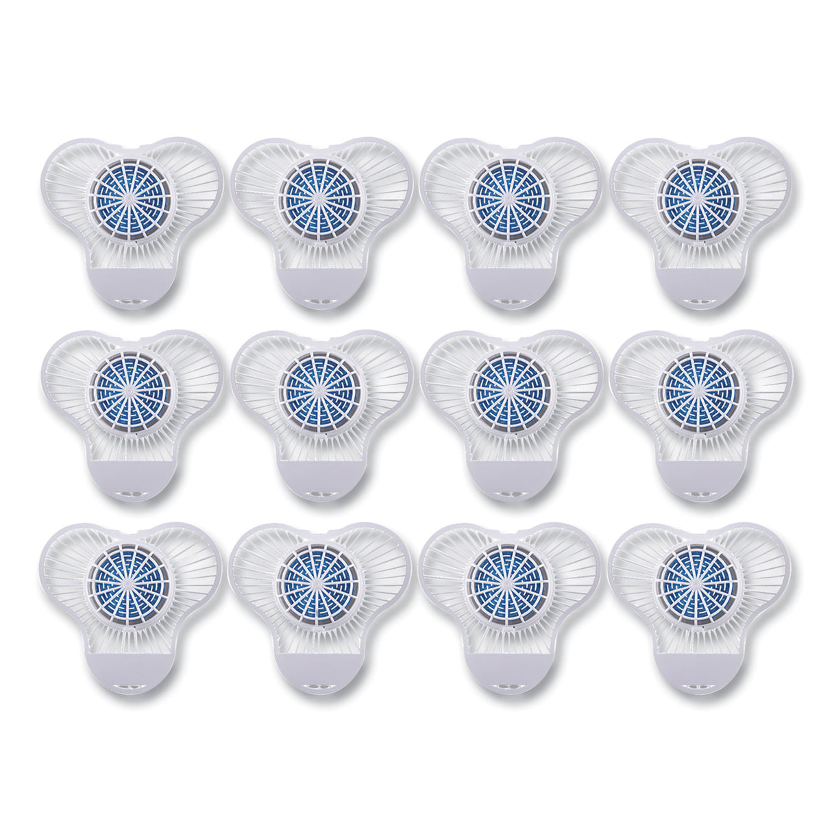 BoardwalkÂ® Urinal Screen w/Non-Para Cleaner Block, Green Apple, 12/Box (BWKNUS)