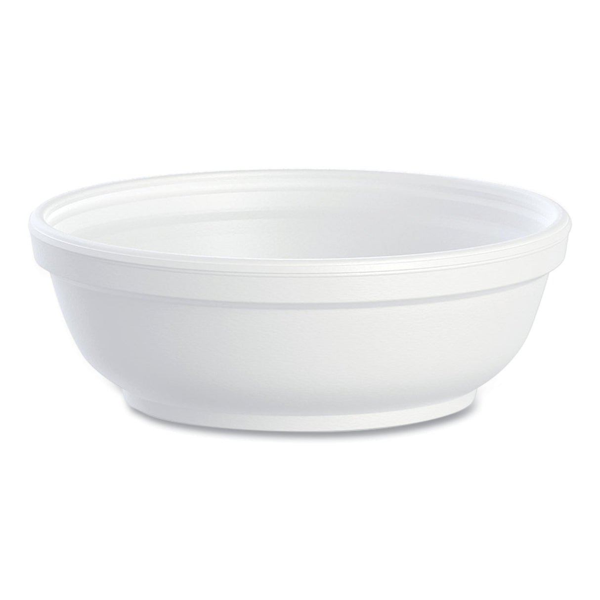 Dart Insulated Foam Bowls, 6 oz, White, 50/Pack, 20 Packs/Carton (6B20)