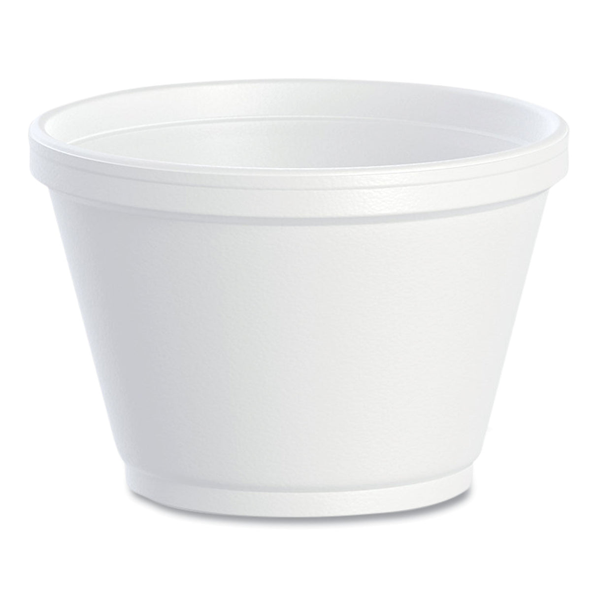 Dart Foam Containers, 6 oz, White, 50/Bag, 20 Bags/Carton (6SJ12)