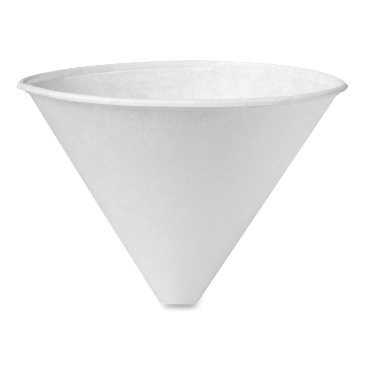 SOLO Bare Eco-Forward Treated Paper Funnel Cups, ProPlanet Seal, 6 oz, 250/Bag, 10/Carton (6SRX)