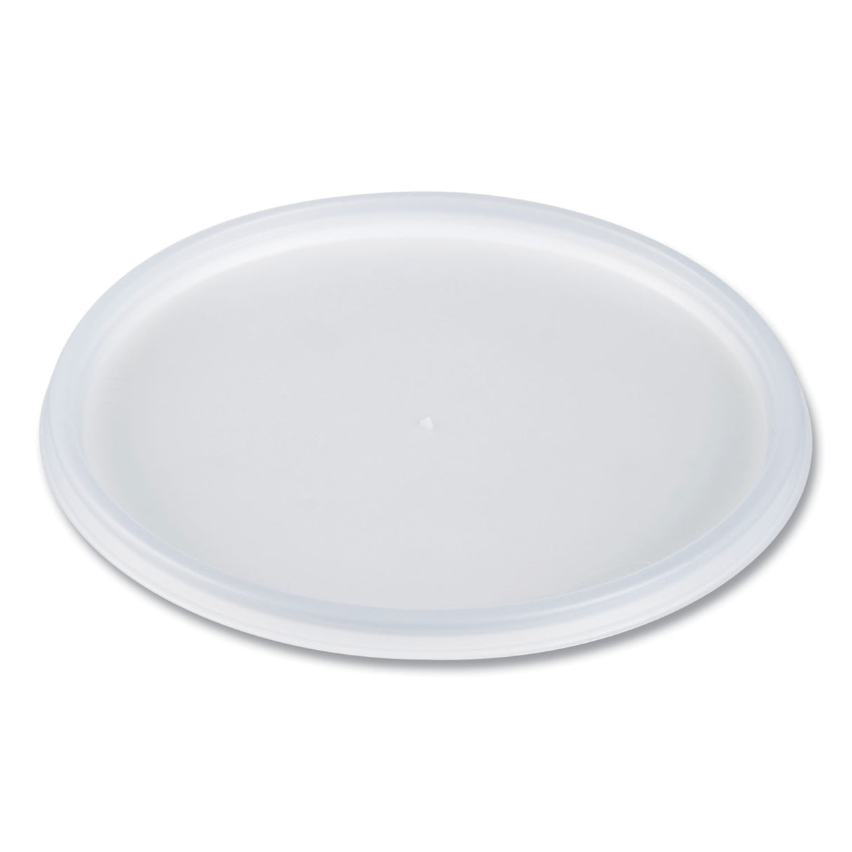 Dart Plastic Lids for Foam Containers, Flat, Vented, Fits 24-32 oz, Translucent, 100/Pack, 5 Packs/Carton (48JL)