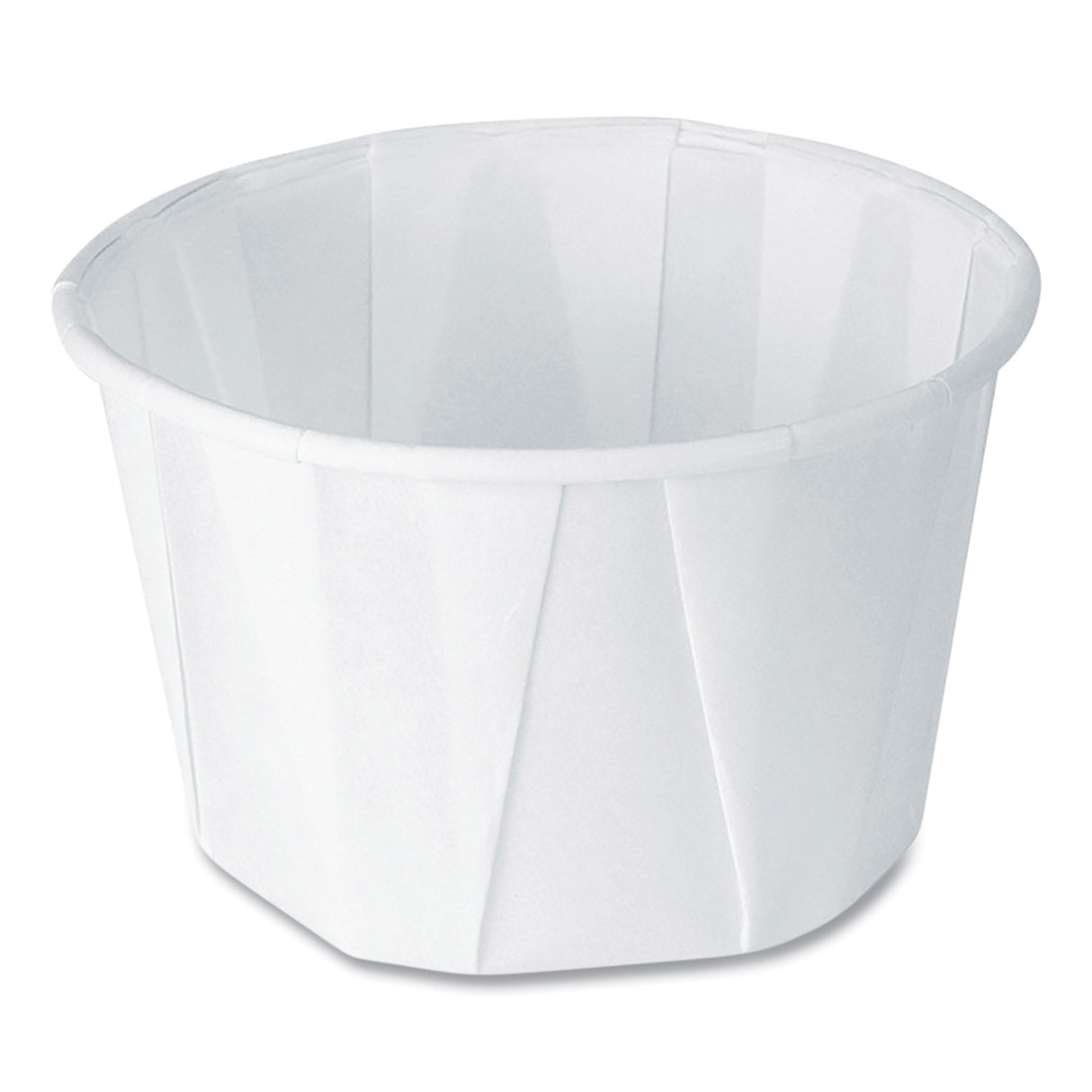 SOLO Paper Portion Cups, ProPlanet Seal, 2 oz, White, 250/Bag, 20 Bags/Carton (200)