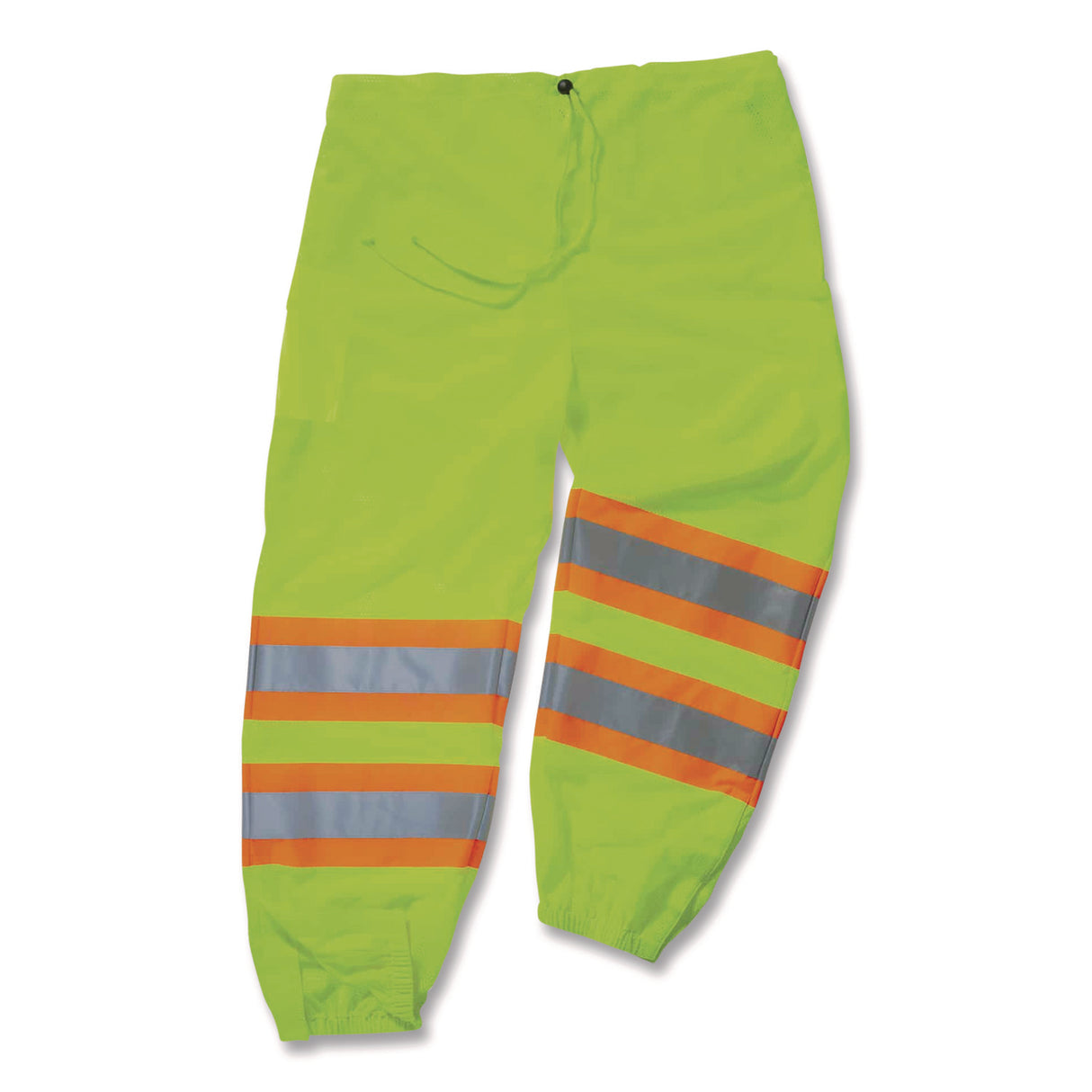 ergodyne GloWear 8911 Class E Two-Tone Pants, 2X-Large/3X-Large, Lime (22967)