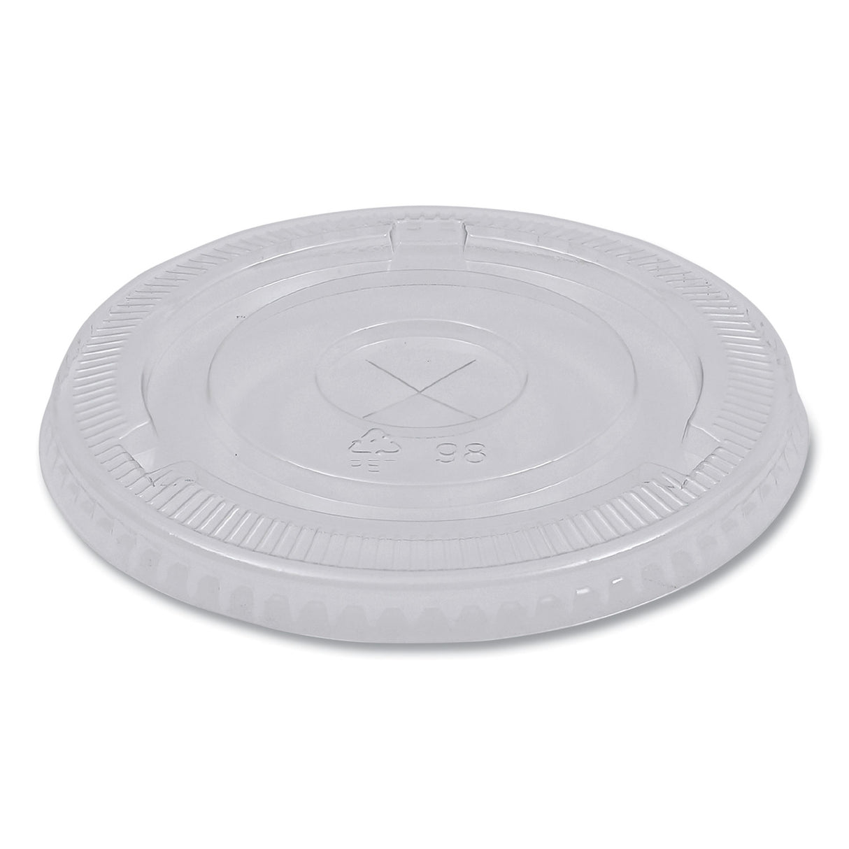 BoardwalkÂ® PET Cold Cup Lids, Fits 16-24oz Plastic Cups, 1000 Lids (BWKPETSTRAW)