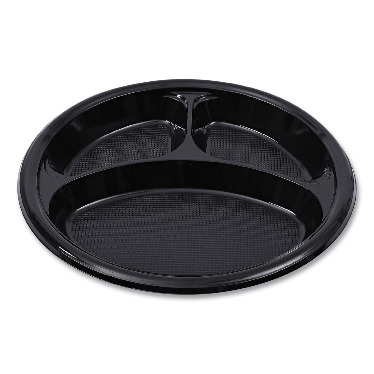 BoardwalkÂ® Hi-Impact Plastic Dinnerware, Plate, Bk, 500 Plates (BWKPLTHIPS10BL3)
