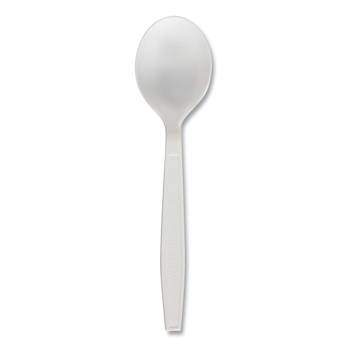 BoardwalkÂ® Heavyweight Plastic Cutlery, Soup Spoon,1000 Pcs (BWKSOUPHWPPWH)