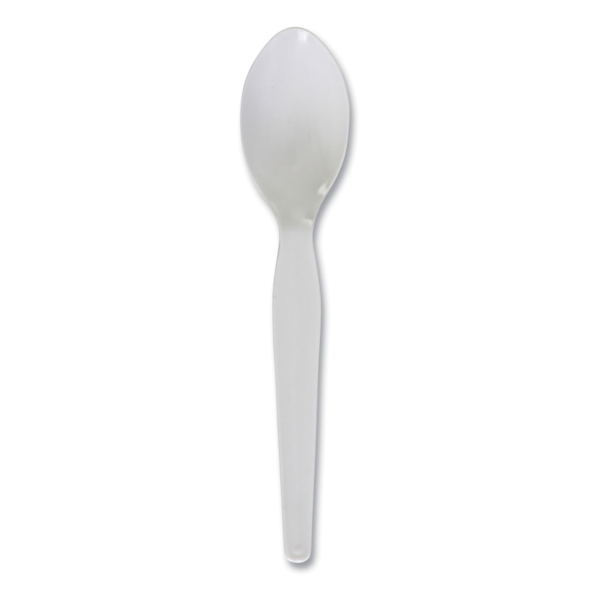 BoardwalkÂ® Full-Length Polystyrene Teaspoons, White, 1000/Carton (BWKSPOONHW)