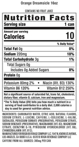 Total Body Fuel, Orange Dreamsicle, Fitness & Performance Drink, 16 Fl Oz (Pack of 12)