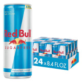 Sugar Free Energy Drink with 80Mg Caffeine plus Taurine & B Vitamins, 8.4 Fl Oz, 6 Packs of 4 Cans (Pack of 24)