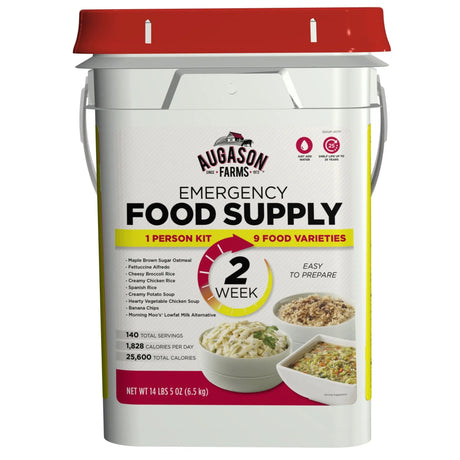 Augason Farms Emergency Food Kit (2-Week, 1 Person) | Long-Term Meal Prep Augason Farms