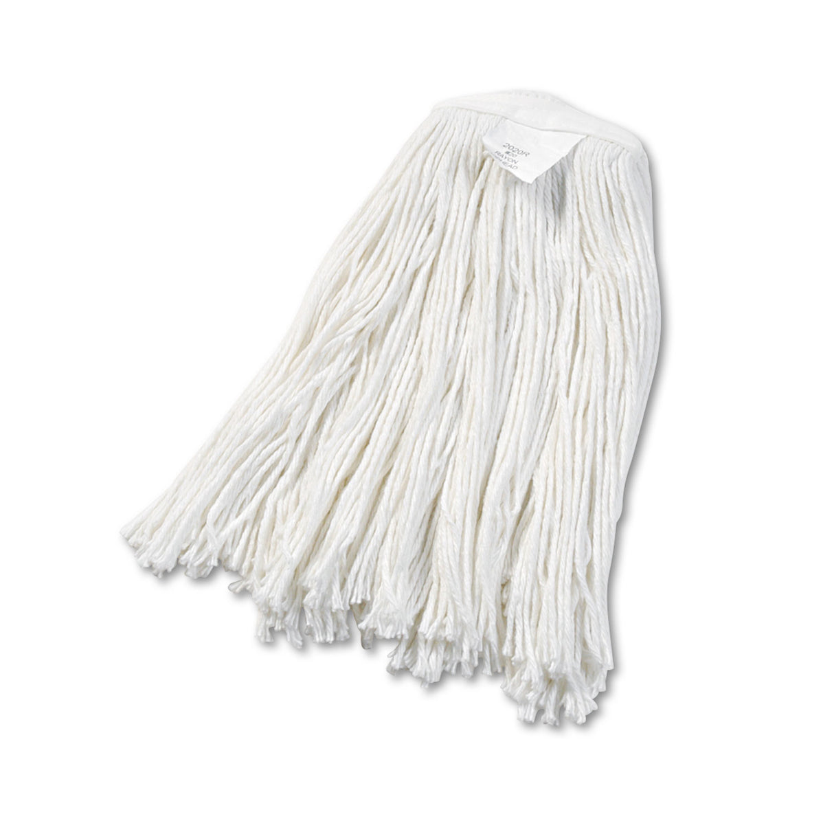 BoardwalkÂ® Cut-End Wet Mop Head, Rayon, No. 20, White (BWK2020REA)