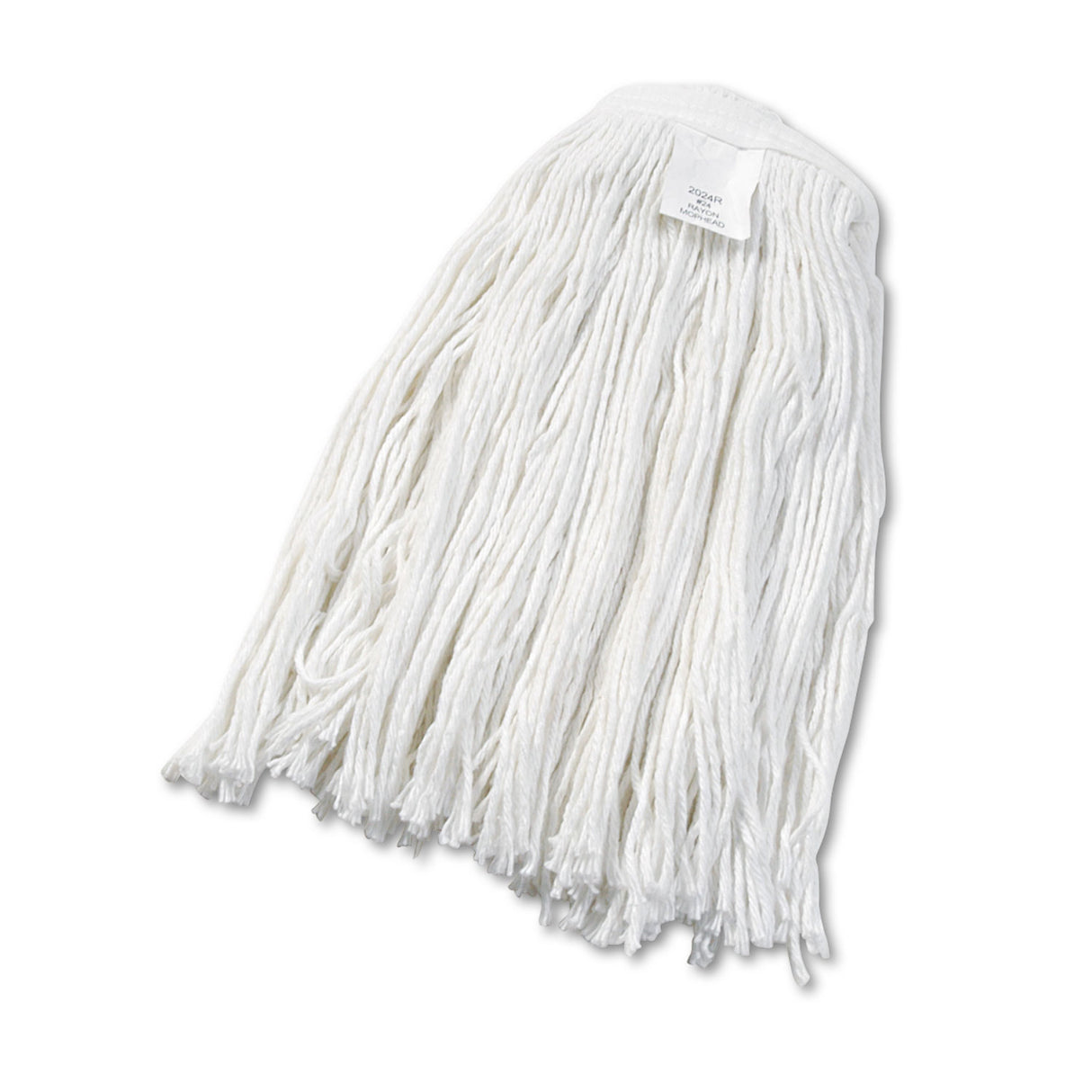 BoardwalkÂ® Cut-End Wet Mop Head, Rayon, No. 24, White (BWK2024REA)