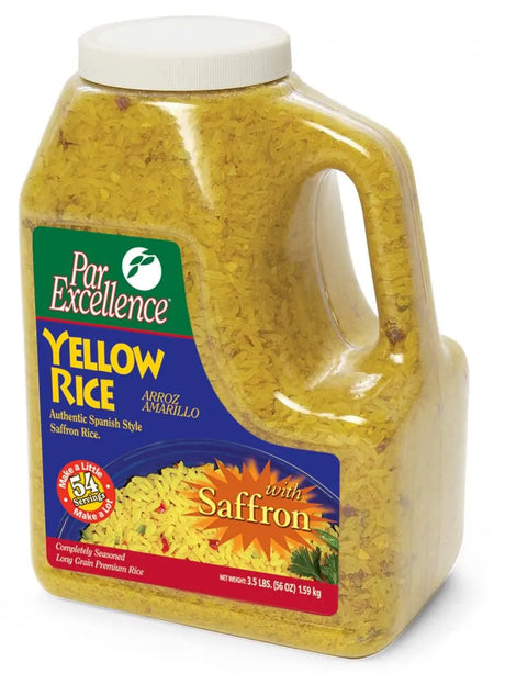 ParExcellence Â· Yellow Rice (3.5 lbs) | Premium Long Grain Enriched Rice for Flavorful Meals Producers Rice ParExcellence