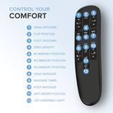 Adjustable Base- Wireless Plus - Head Foot Massage & Lights