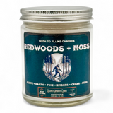 Redwoods + Moss - 7 oz Candle