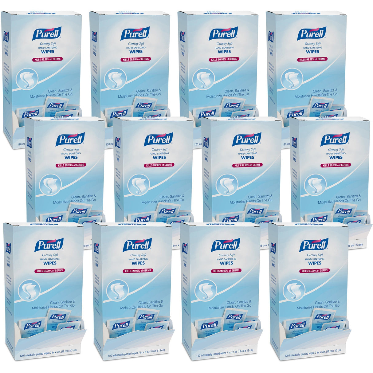 PURELLÂ® Cottony Soft Sanitizing Wipes (902712CT)