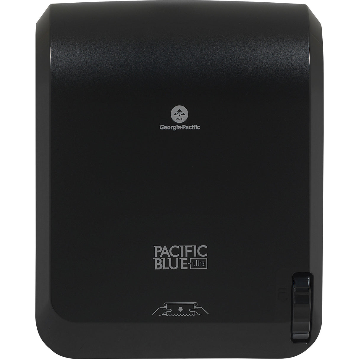 Georgia PacificÂ® Pacific Blue Ultra Paper Towel Dispenser, Black (59589)