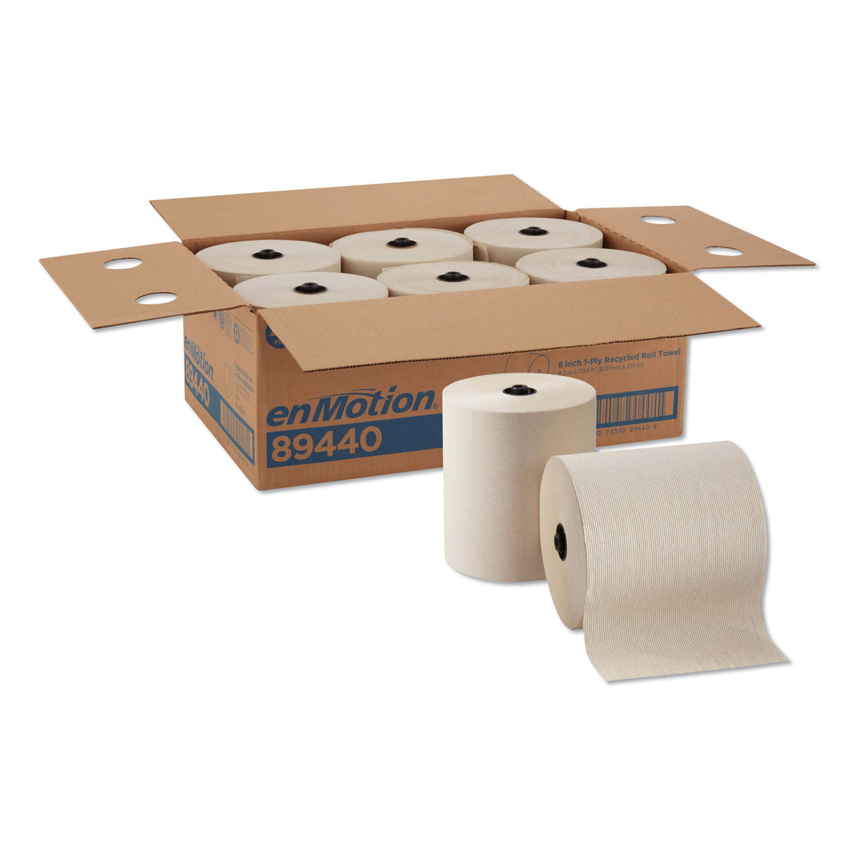 Georgia Pacific Professional EnMotion EPA Compliant Touchless Roll Towels, 8.25" x 700 ft, Brown, 6/Carton (89440)
