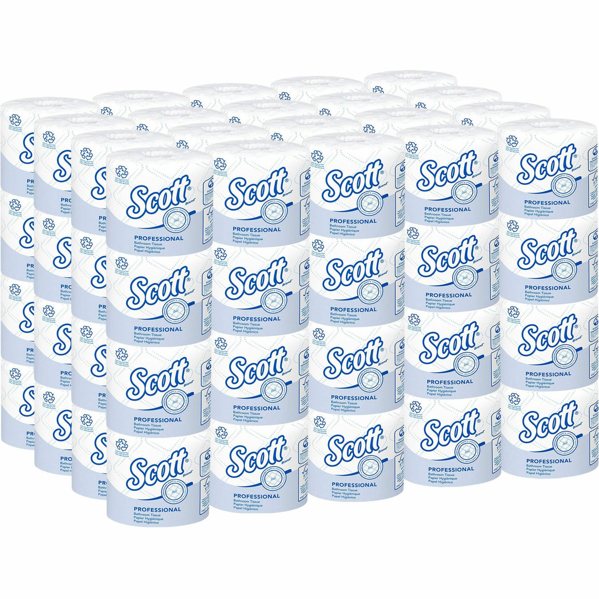 ScottÂ® Pro Standard Toilet Paper, 2-Ply, White, 473 Sheets, 80 Rolls (13217)